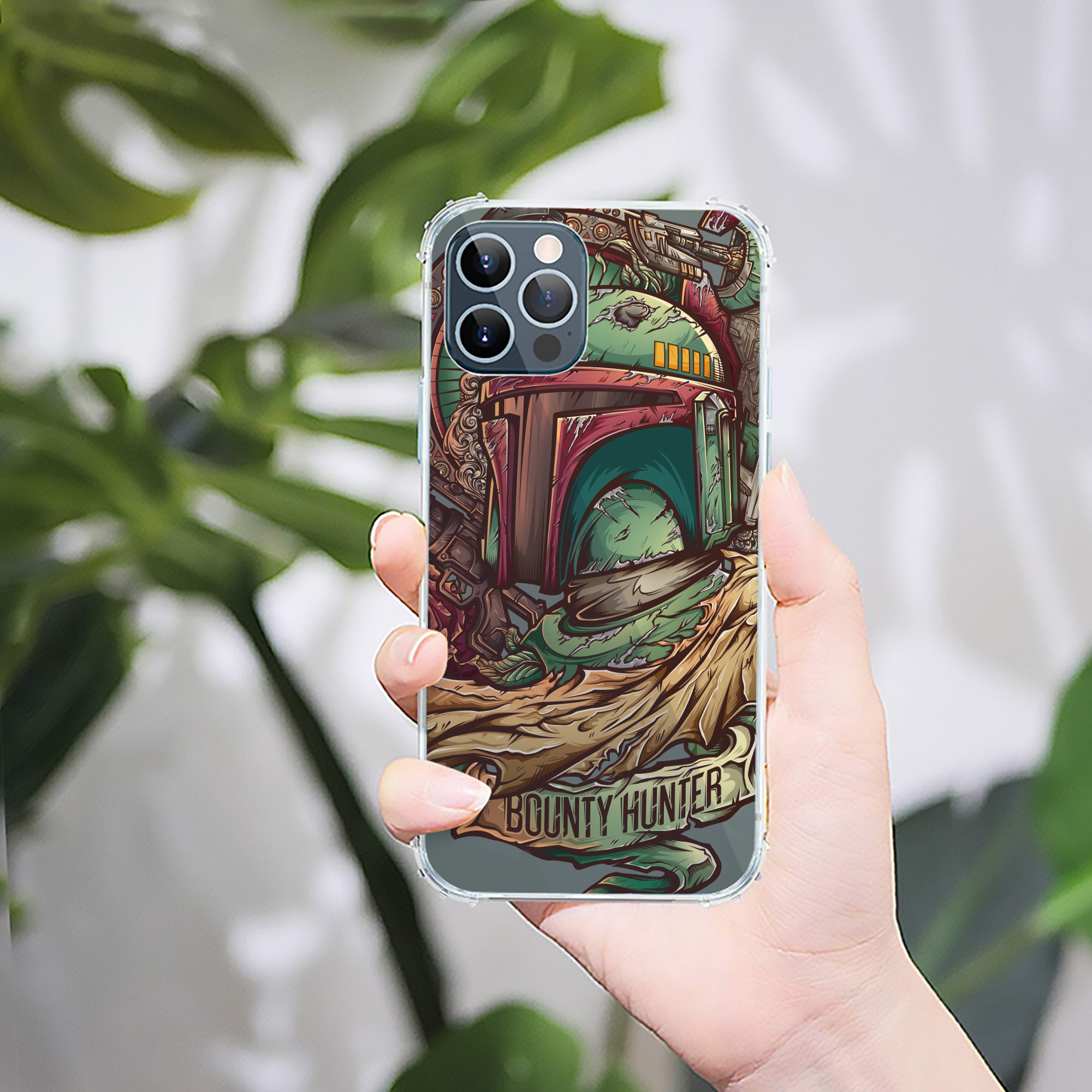 （画像用） スター・ウォーズ Star Wars 【iPhone 12シリーズ対応】透明スマホケース（クリアソフトケース）